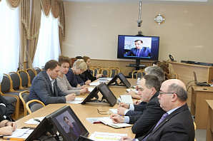В Центризбиркоме республики прошло совещание в режиме видеоконференцсвязи