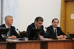 Председатель Центризбиркома Хайдар Валеев выступил на совещании в Федерации профсоюзов Республики Башкортостан