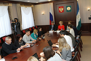 В Центризбиркоме республики прошел брифинг для журналистов В Центризбиркоме республики прошел брифинг для журналистов