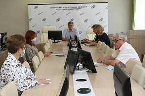 В Центризбиркоме прошло еженедельное совещание с территориями   В Центризбиркоме прошло еженедельное совещание с территориями